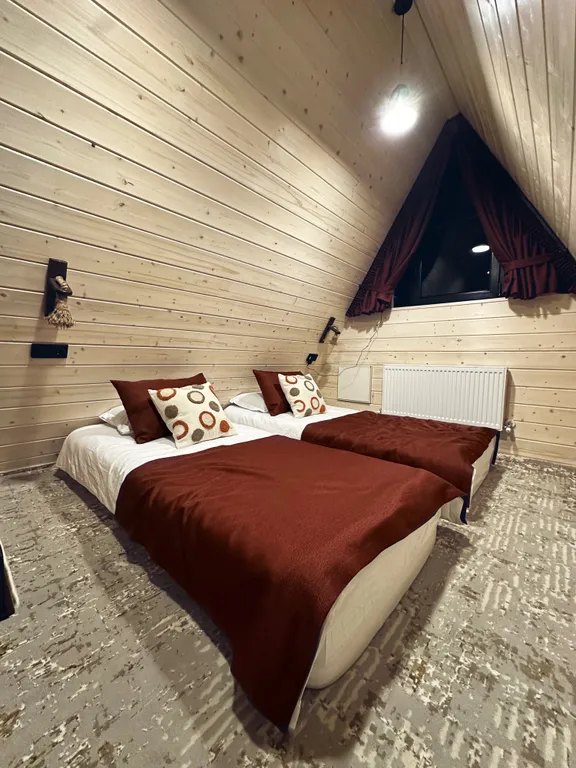 Уютный дом в стиле A-frame