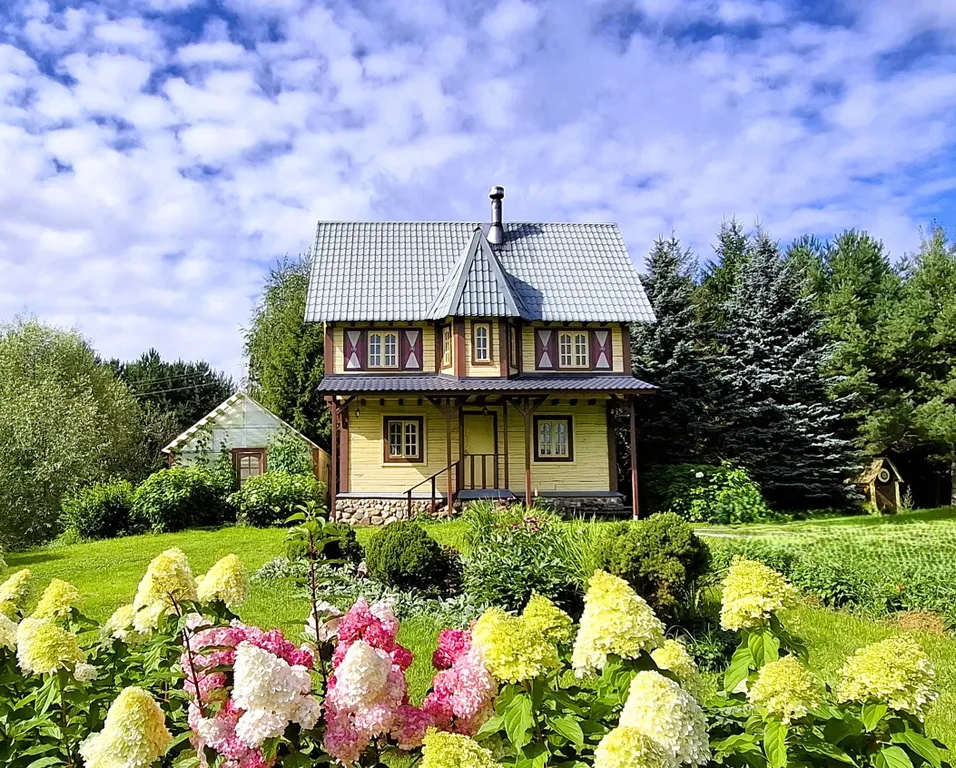 Коттедж с русской баней