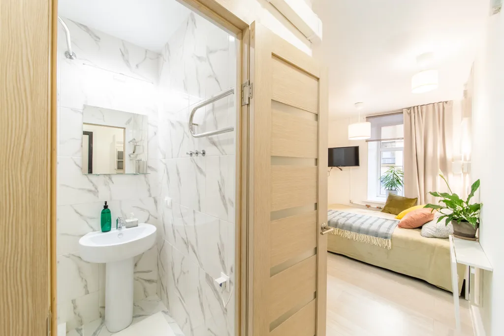 Квартира Квартира Эргономичная студия Monetka House IV — Санкт-Петербург