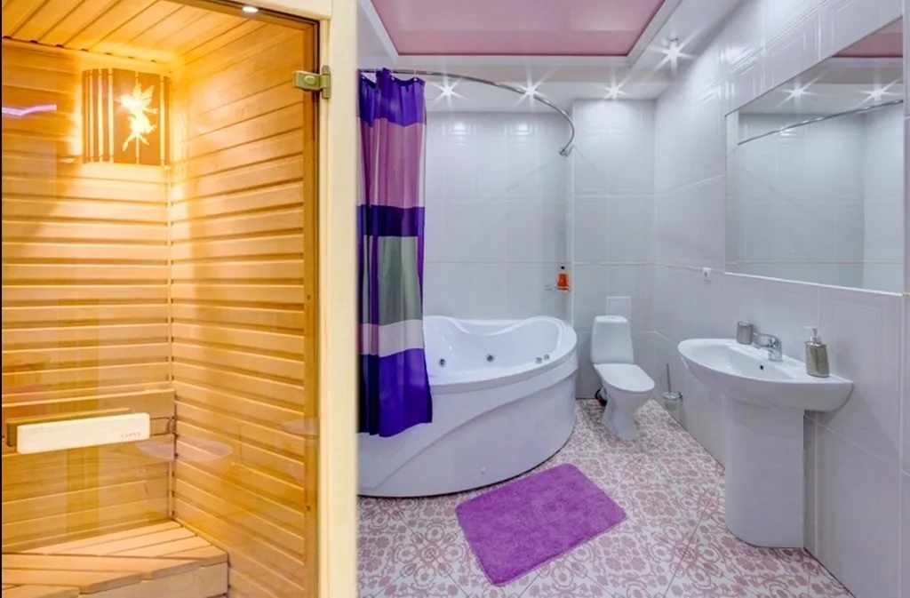 Апартамент с сауной и джакузи в центре