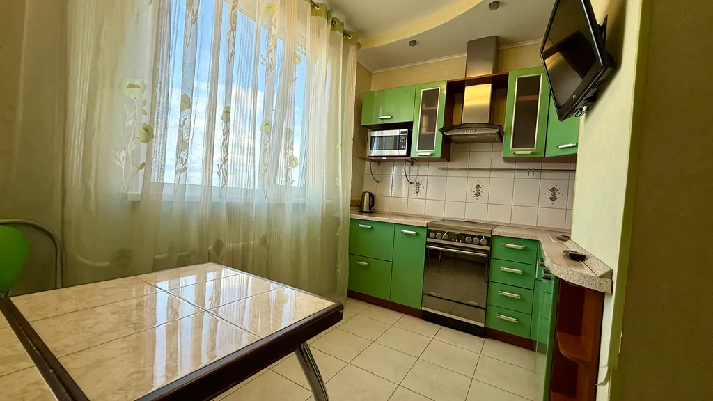 Однокомнатная квартира с видом на Обь