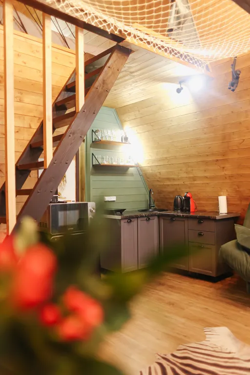 Комфортный дом с видом на лес