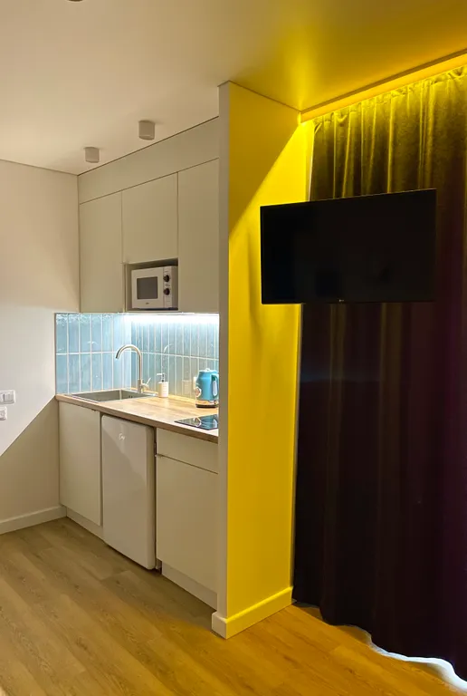 Комфортная студия с дизайнерским ремонтом, рядом море, парк, магазины