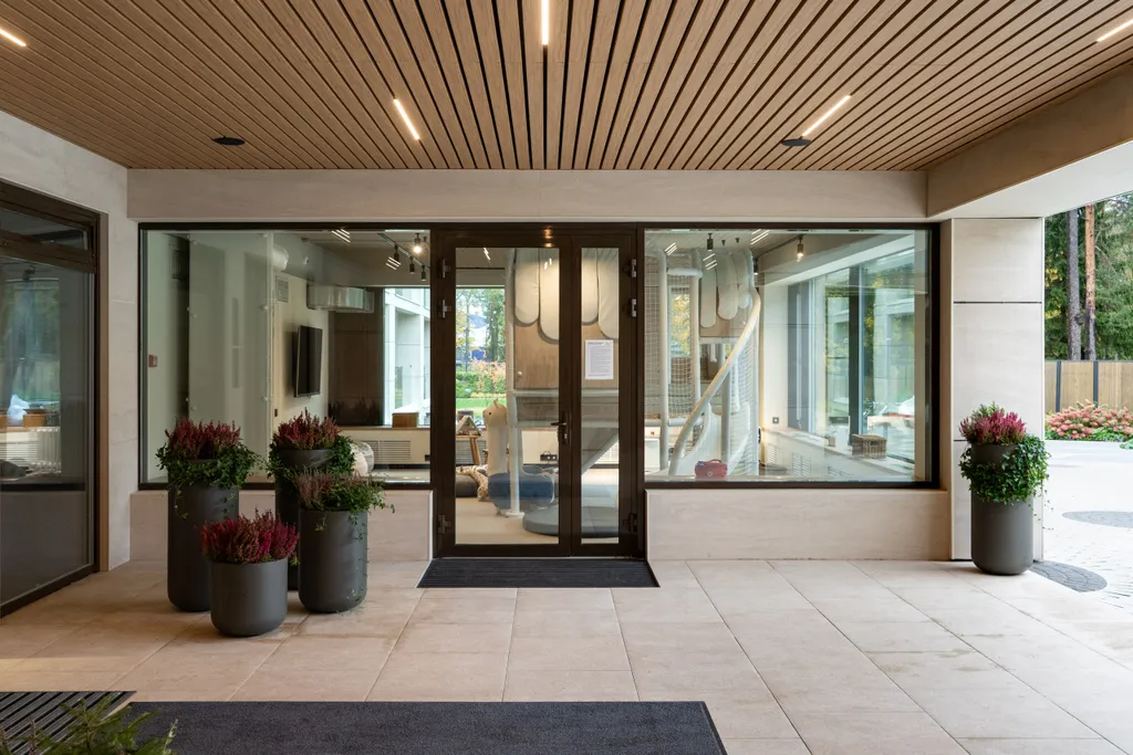 Апартаменты с бассейном и видом на Финский залив