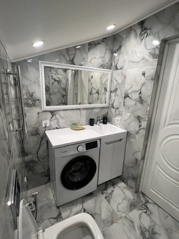 Двухкомнатные апартаменты -мансарда Rose Lux Attic