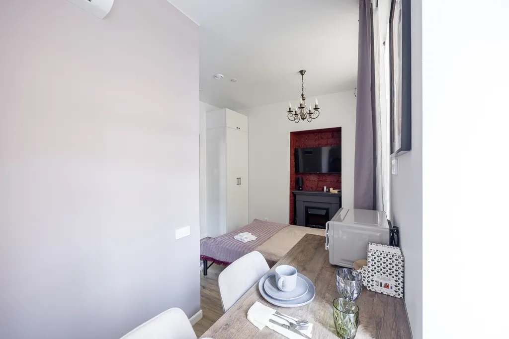 Квартира-студия, 20 м², 1 кровать