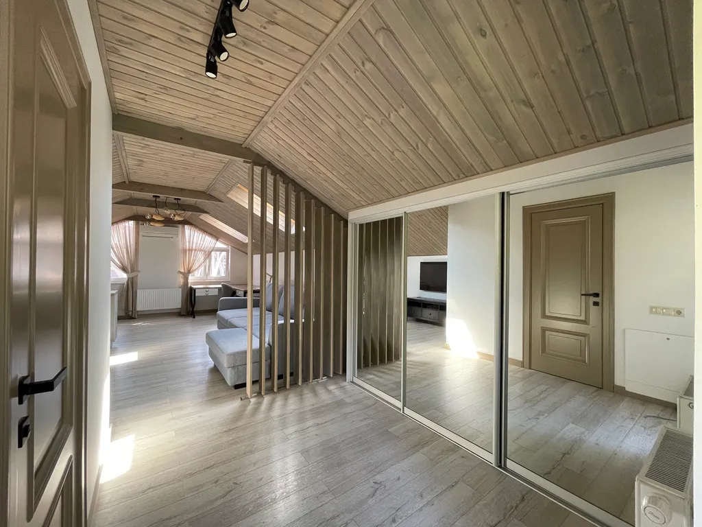 Dark wood apartment
