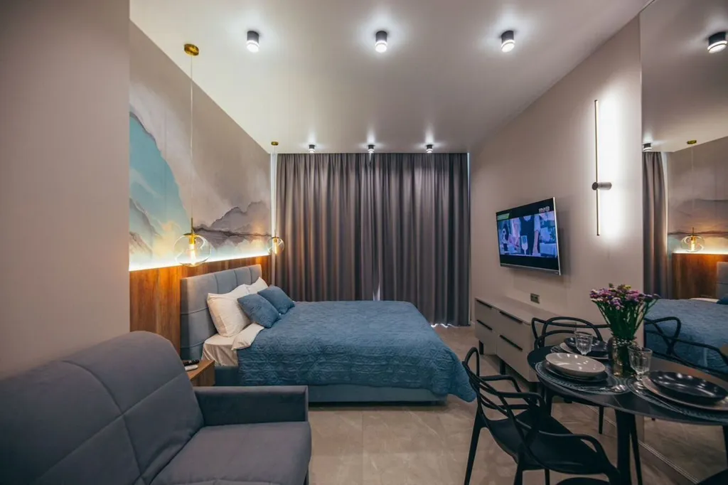 Квартира Квартира Hoвaя уютнaя cтудия в ЖК Aтлантис на первoй линии пoбеpежья — Зеленоградск