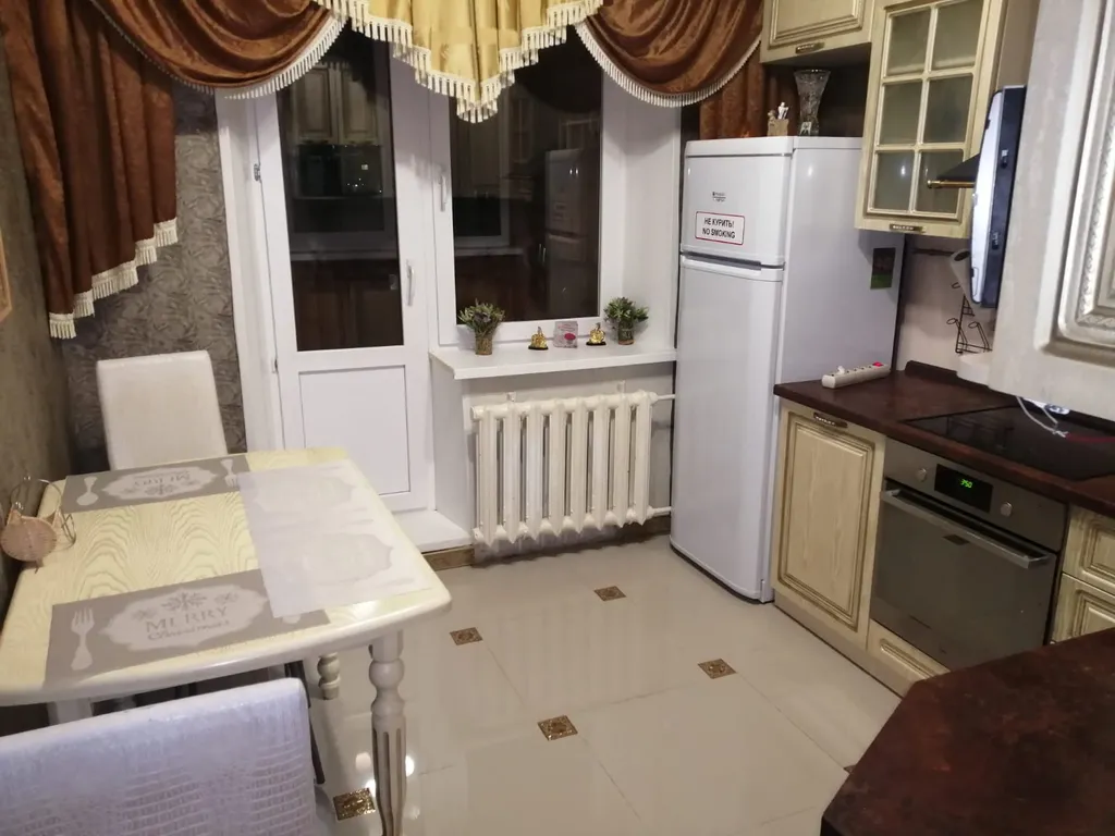 Чистая и уютная квартира с большим смарт тв