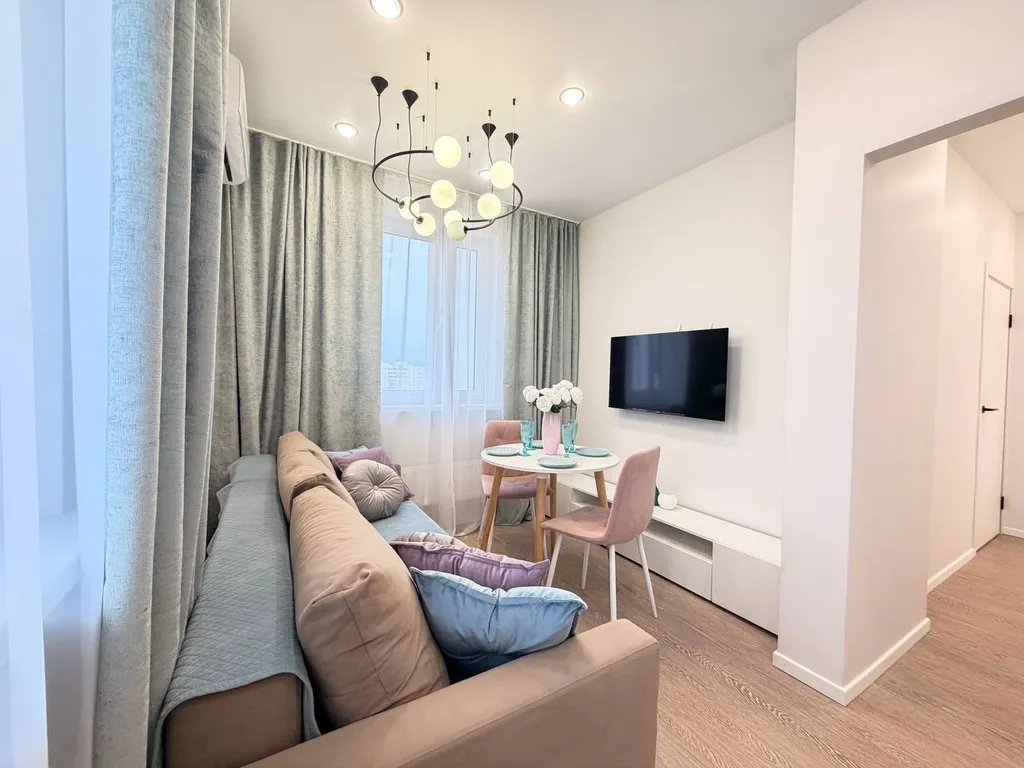 Квартира Квартира с балконом и видом на олимпийский парк — Сириус