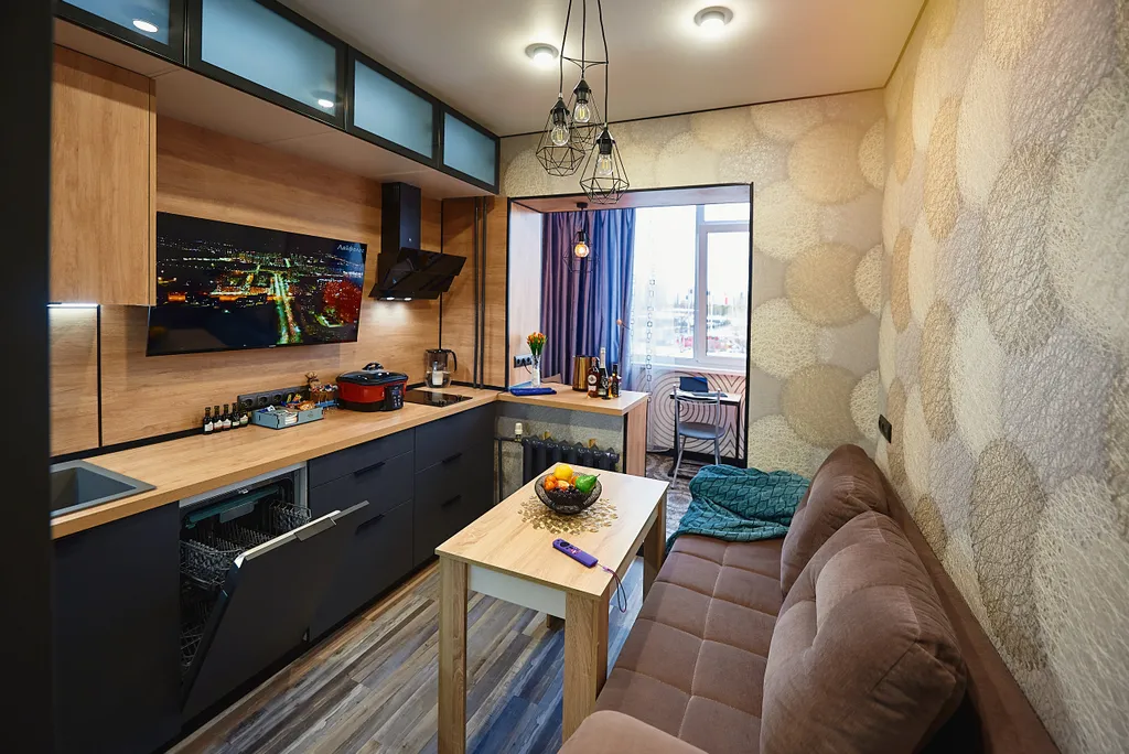 Capybara's style: центр, парящая кровать, тв-алиса, качель