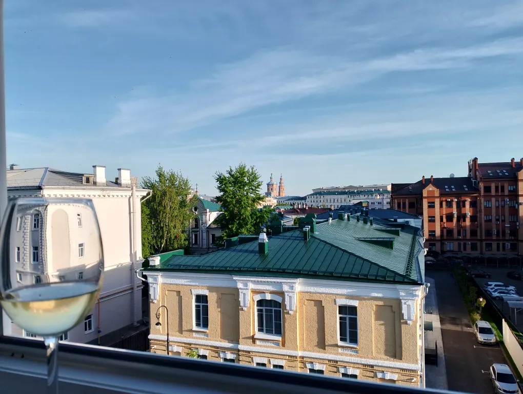 Уютная квартира с видом на Кремль