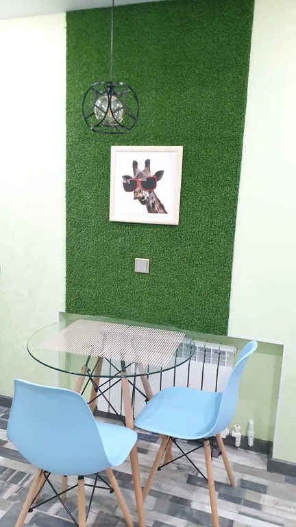 Новая квартира-студия в самом центре города с дизайнерским ремонтом