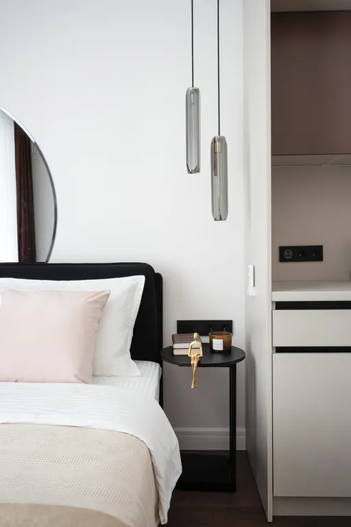 Квартира Квартира Премиум-студия с балконом на набережной Рыбной деревни — Калининград