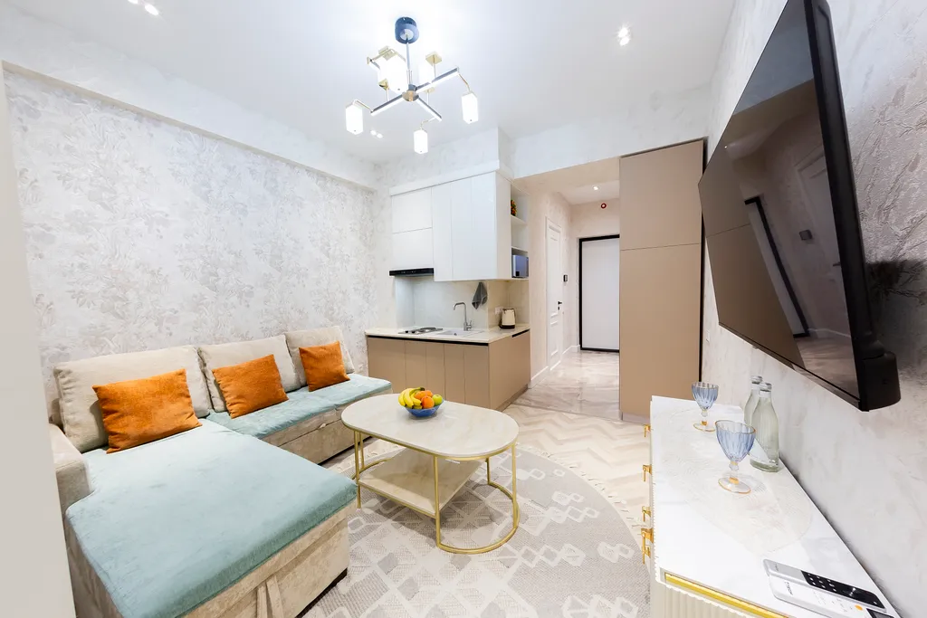 Уютная и светлая квартира с видом на Tashkent city, NRG U Tower