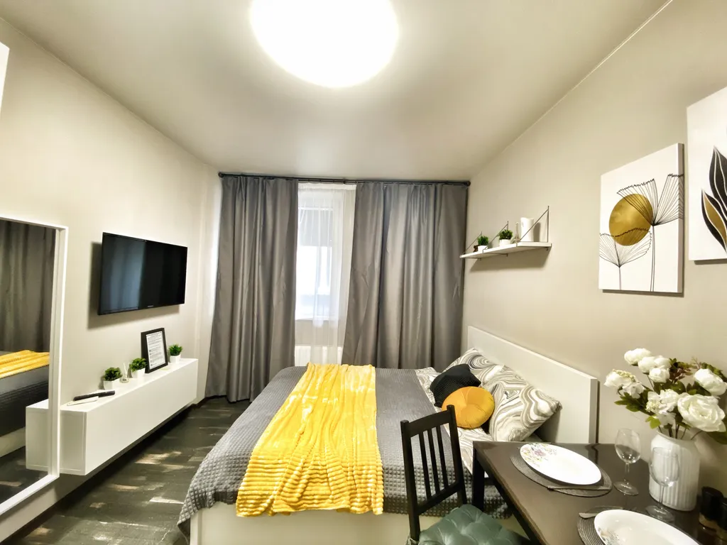 Квартира студия в ЖК Одинбург