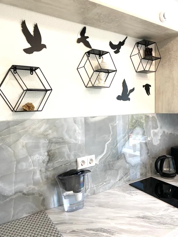 Стильная квартира Аквамарин