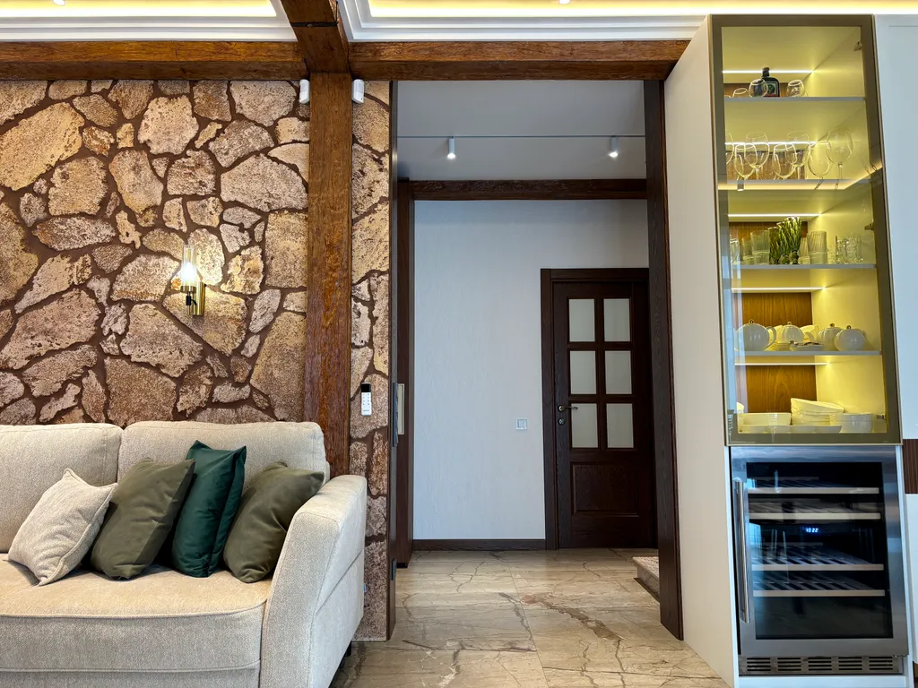 Шале Tech с подогреваемым бассейном и 4 спальнями