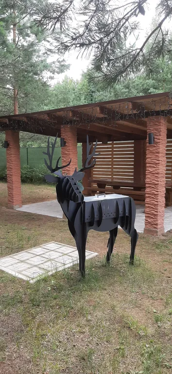 Большой загородный дом