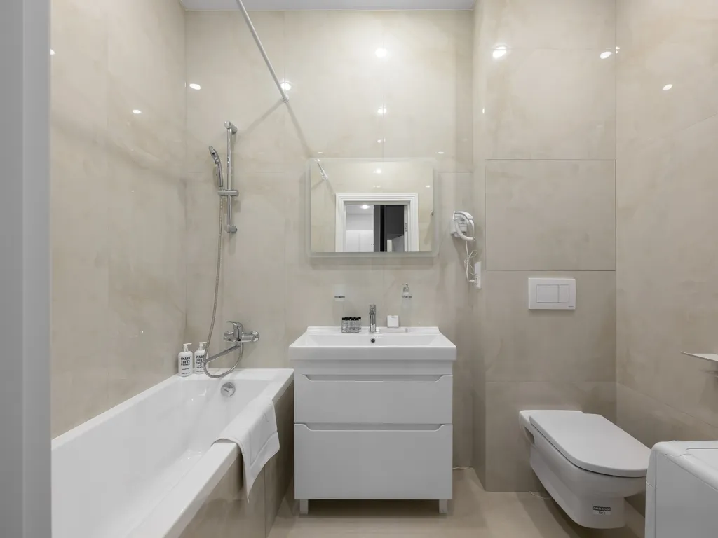 Квартира Новые дизайнерские апартаменты Tulip House с отдельной спальней — Москва