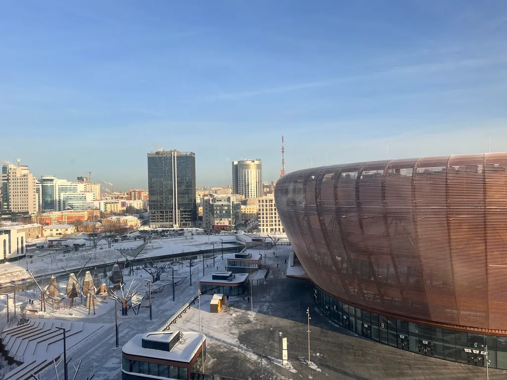 Квартира Квартира Жк артек евродвушка с видом на арену — Екатеринбург