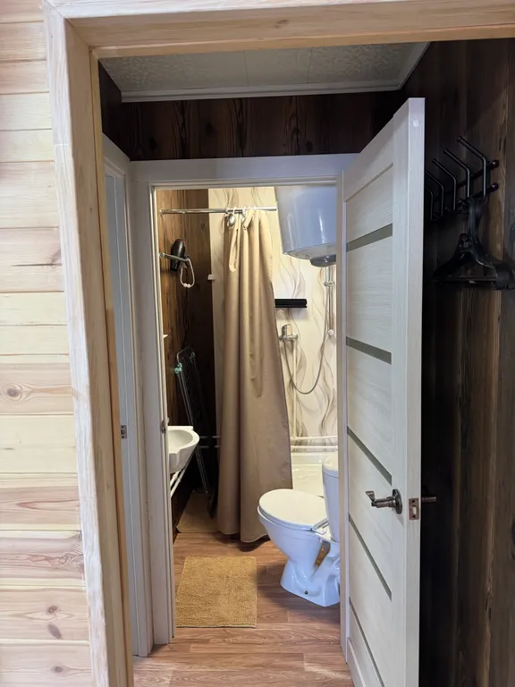 Дом 30m2 — чан, мангальная зона, детская площадка