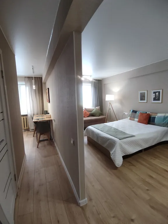 Квартира Современная однокомнатная квартира недалеко от центра — Великий Новгород