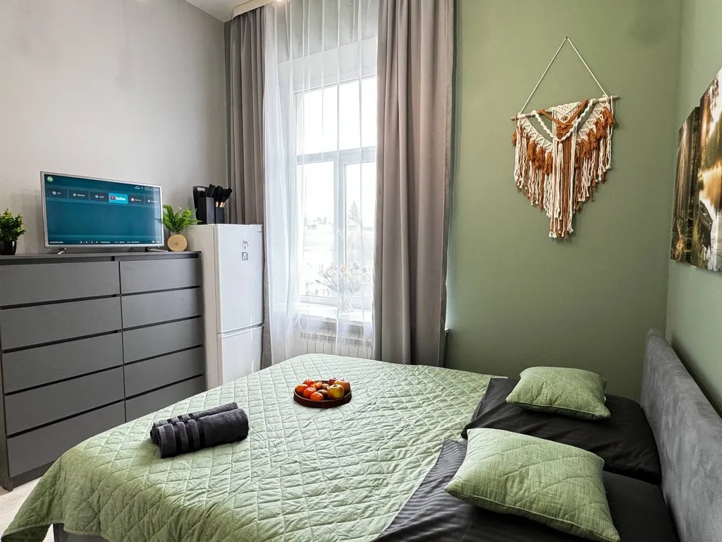 Дизайнерская квартира-студия на двоих