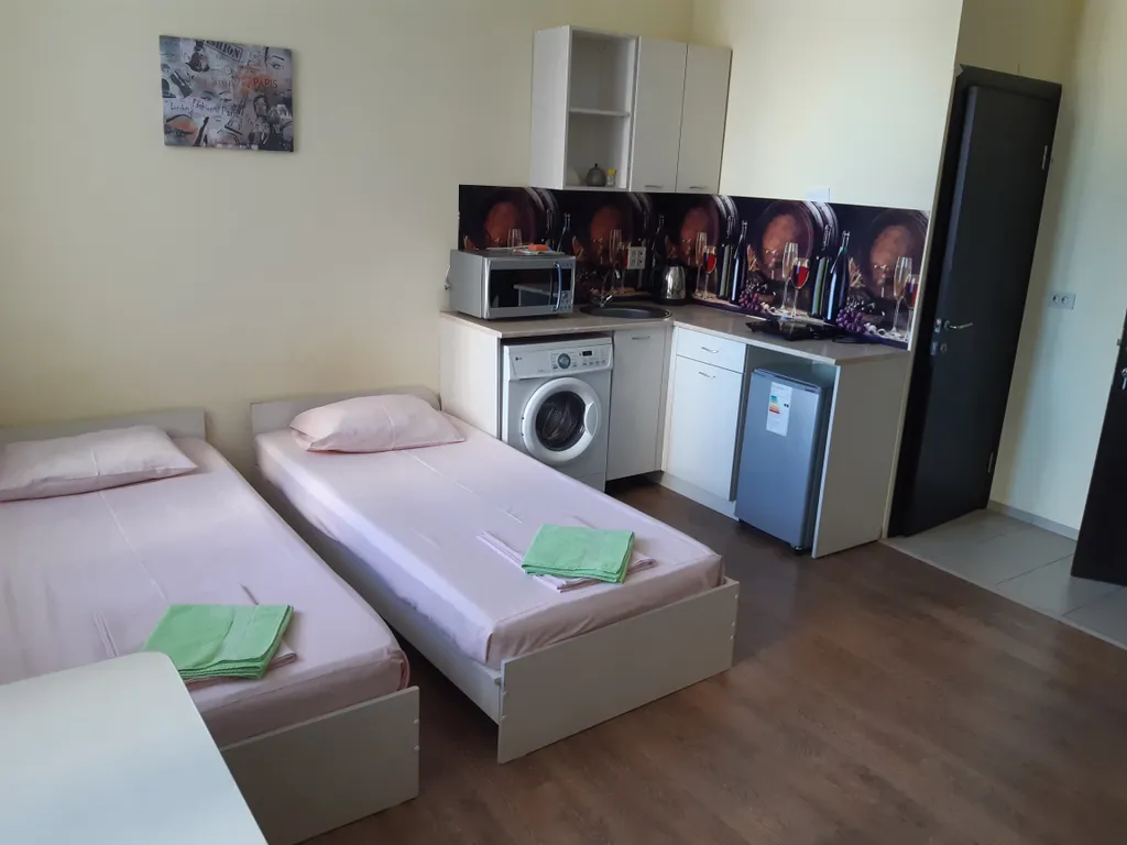 Студия полулюкс в Гостевом доме Домашний