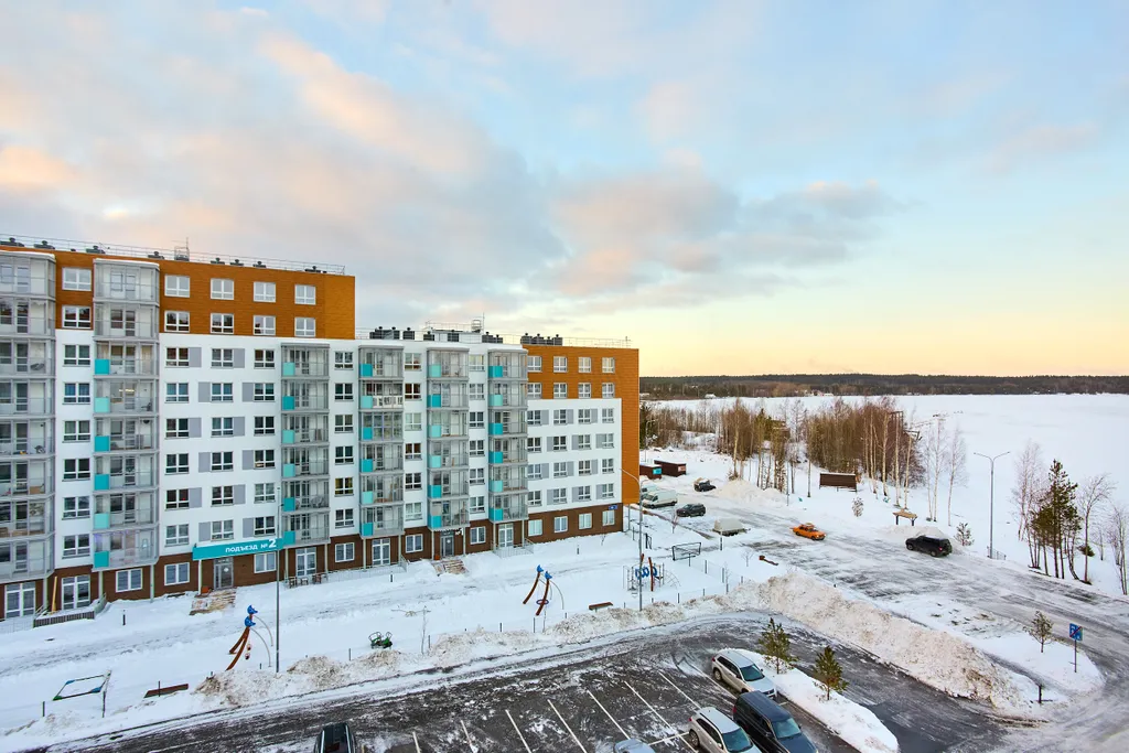 Квартира в новом доме у озера ап. Нордикхаус 9