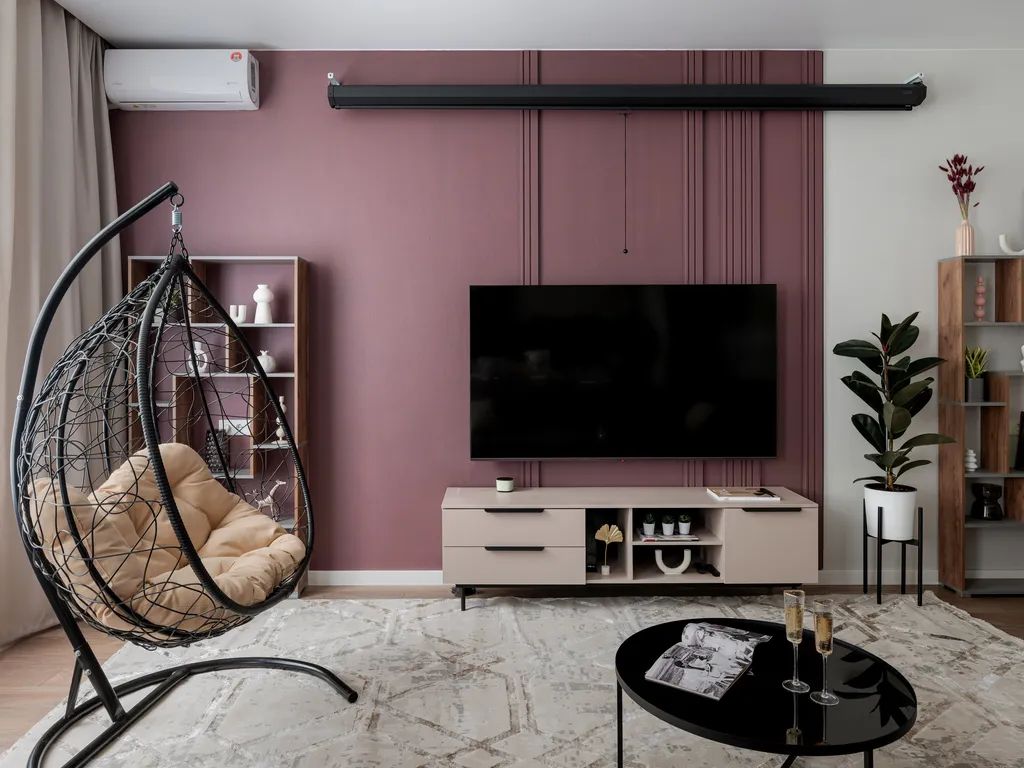 Просторная квартира у Патриарших с проектором