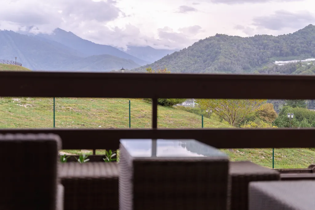 Семейные апартаменты с видом на горы