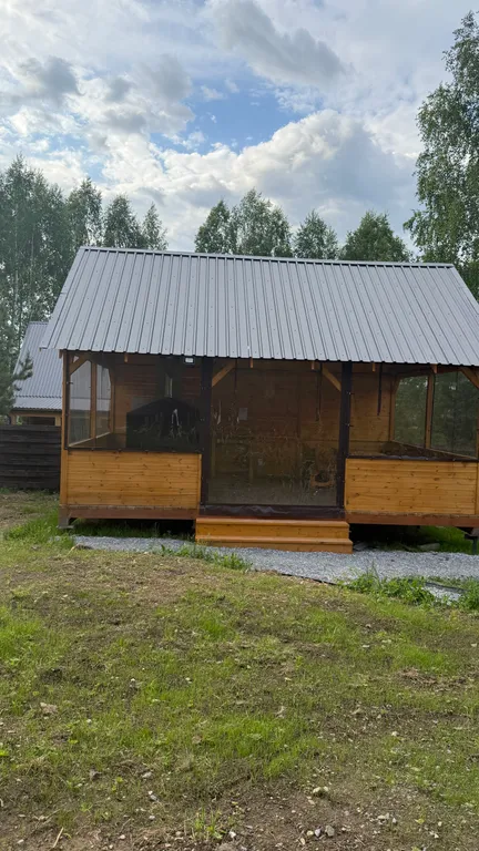 Шале с баней на дровах