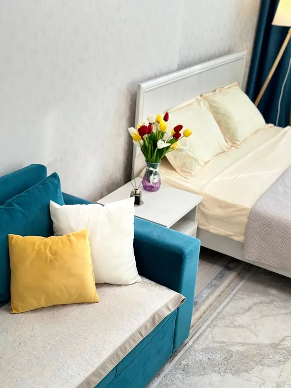 Роскошная и красивая однокомнат квартира в центре города