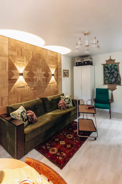 Квартира с атмосферой 80-х в центре города