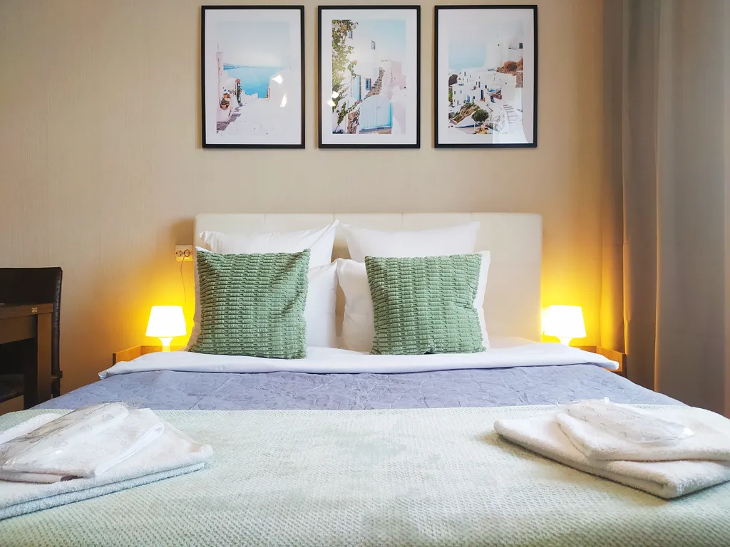 Апартаменты с панорамным балконом для отдыха семьей и командированных