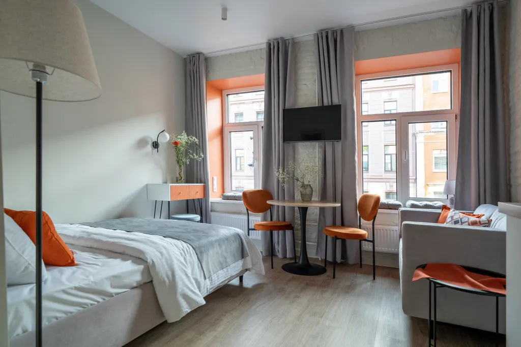 Квартира Квартира Улучшенная студия — Санкт-Петербург