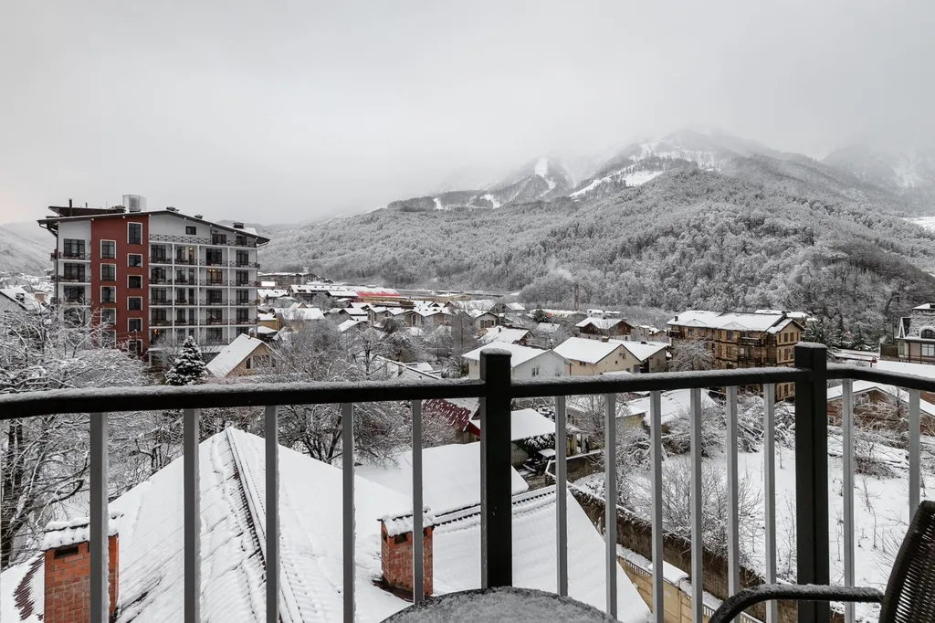 Студия с невероятным видом на горы