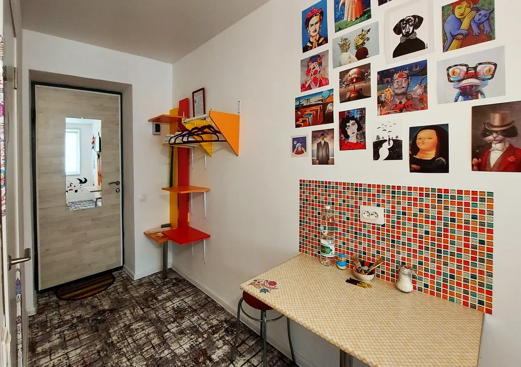 Студия Клюква в тихом районе с бесконтактным заселением