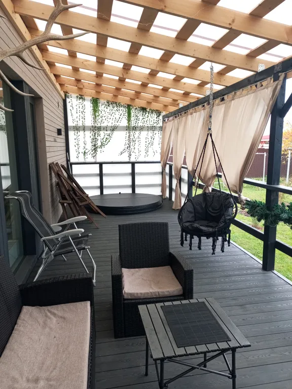 Уютный дом с сауной и купелью для отдыха