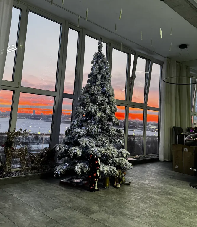 Квартира с панорамным видом на город