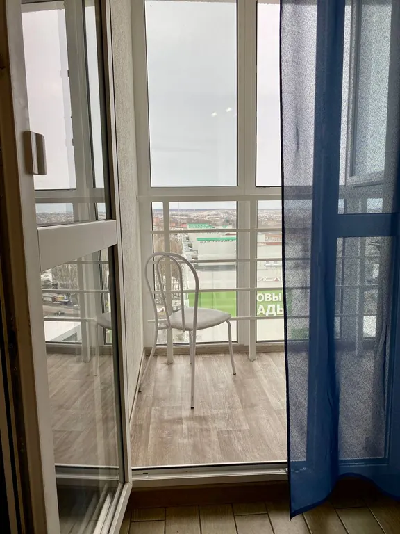 Уютная квартира с ортопедическим матрасом и панорамным балконом