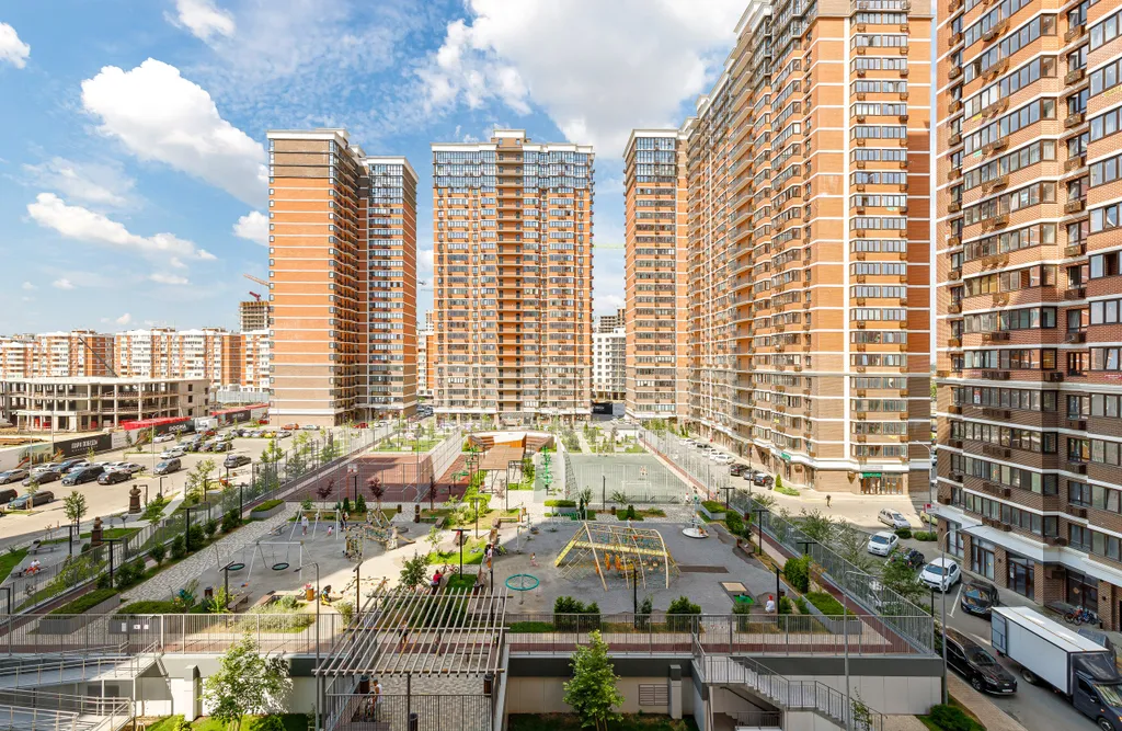 Современная студия для 4 гостей в ЖК Парк Победы