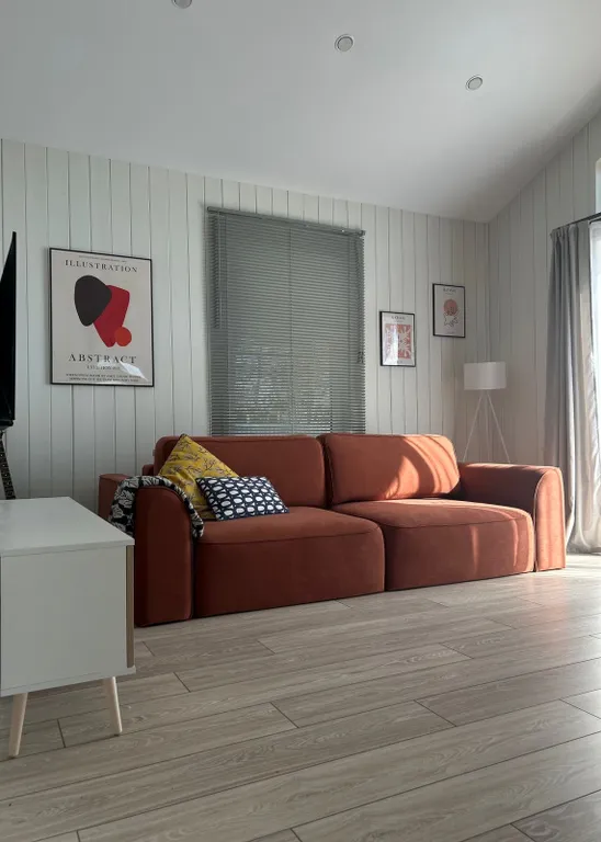 Уютный дом в стиле барнхаус с баней - купелью фурако