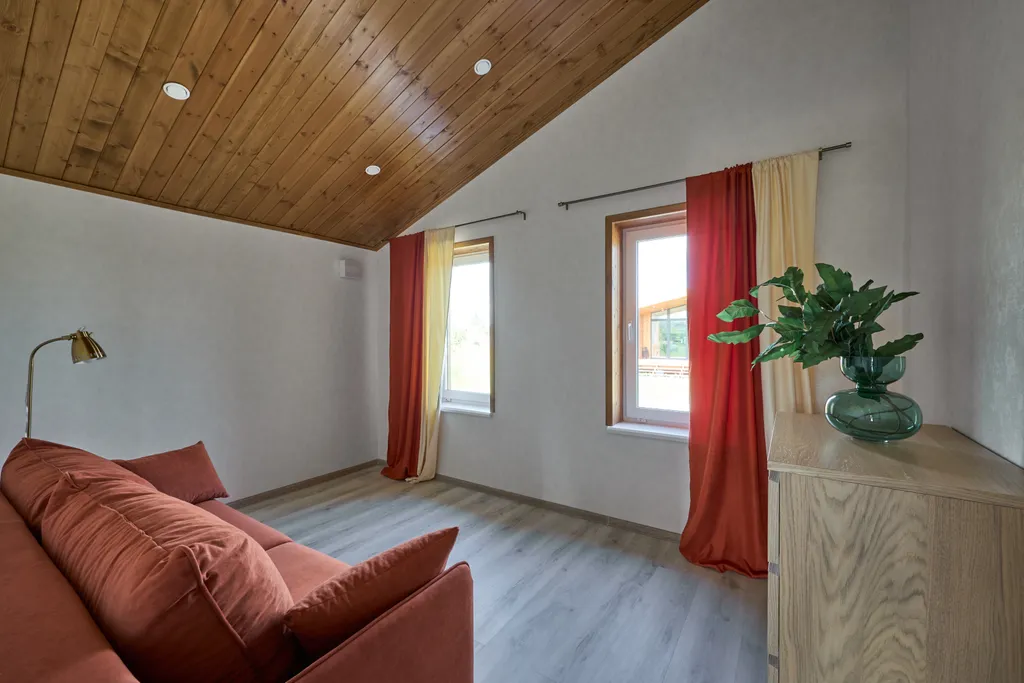 Коттедж с 3 спальнями и чаном