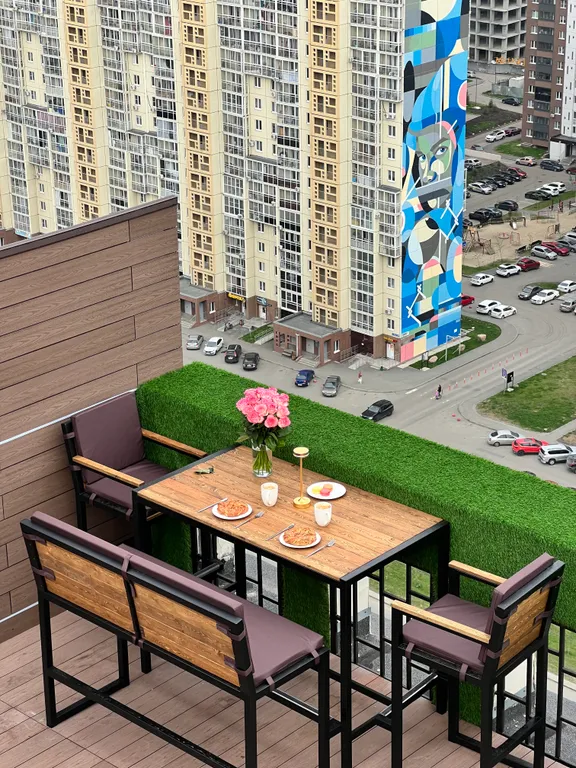 Квартира Студия 2 с панорамным видом на город — аренда посуточно в Челябинск