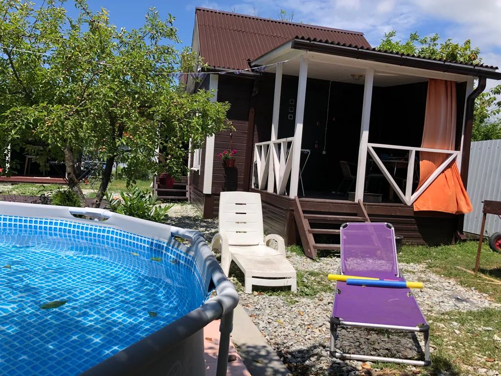 Уютный дом с видом на горы