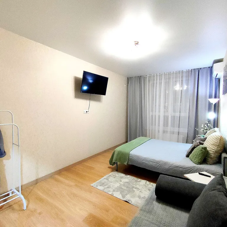 Квартира Уютная 1-к квартира в эко ЖК Белые росы в Динской — Динская