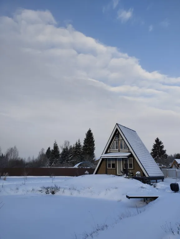 Дом в стиле А-frame