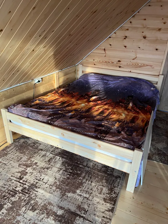 Загородный коттедж из сруба с баней, чаном, купелью и мангальной зоной